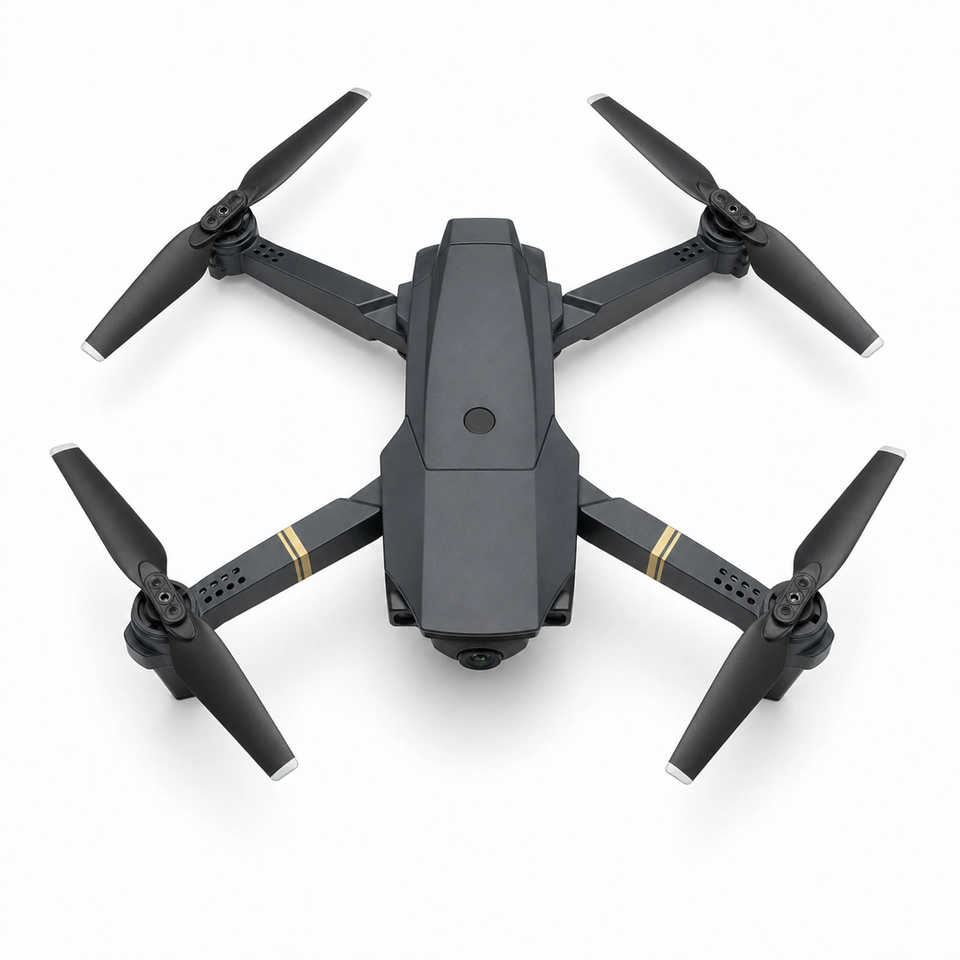 Dron plegable con cámara HD y control remoto