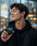 Auriculares con pantalla